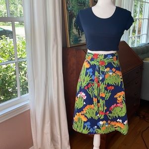 Vintage wrap skirt, size small